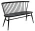 Love Seat Bench with backrest - Reissue 1955 by Ercol