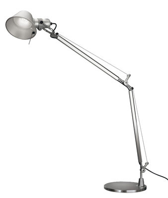 Illuminazione - Lampade da tavolo - Lampada da tavolo Tolomeo Mini LED di Artemide - Alluminio - Alluminio