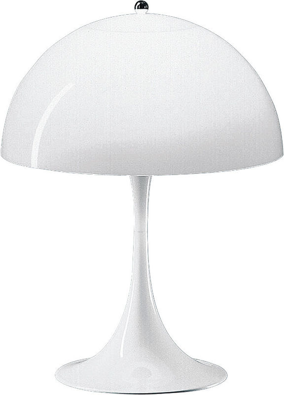 Luminaire - Lampes de table - Lampe de table Panthella plastique blanc / Ø 40 x H 58 cm - Louis Poulsen - Blanc - ABS, Acrylique