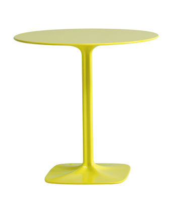 Outdoor - Garden Tables - Supernatural Round table by Moroso - Green - Fibreglass, Polypropylene