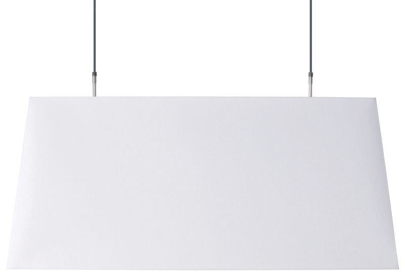Illuminazione - Lampadari - Sospensione Long light tessuto bianco - Moooi - Blanc - Cotone