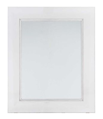Furniture - Miscellaneous furniture - Francois Ghost Wall mirror - Large - 88 x 111 cm by Kartell - Cristal - Polycarbonate