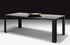 Table rectangulaire Big Irony Black Glass / Verre - L 200 cm - Zeus