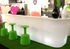Drink Bar stool - H 75 cm - Plastic by Slide