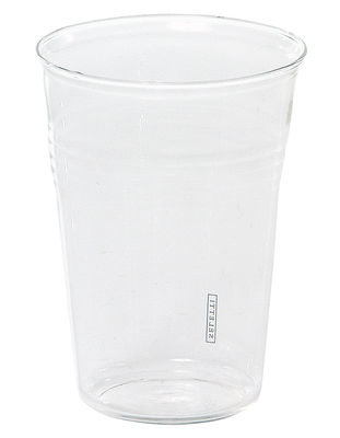 Tavola - Bicchieri  - Bicchiere da acqua Estetico quotidiano di Seletti - Trasparente - Bicchiere da acqua - Vetro