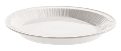 Tisch und Küche - Teller - Estetico quotidiano Dessertteller Ø 20 cm - aus Porzellan - Seletti - Weiß / Dessertteller Ø 20 cm - Porzellan