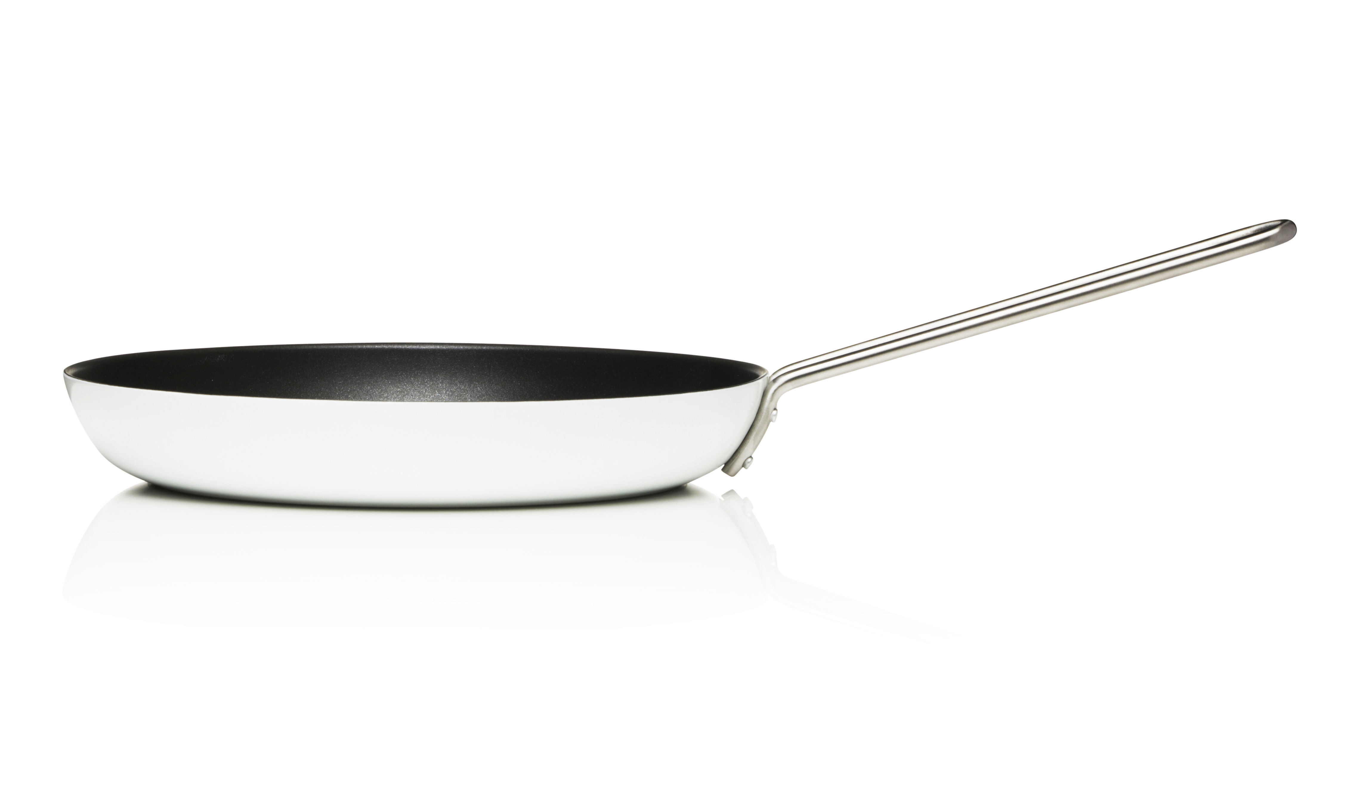 Eva Trio White Line Frying pan White Made In Design UK