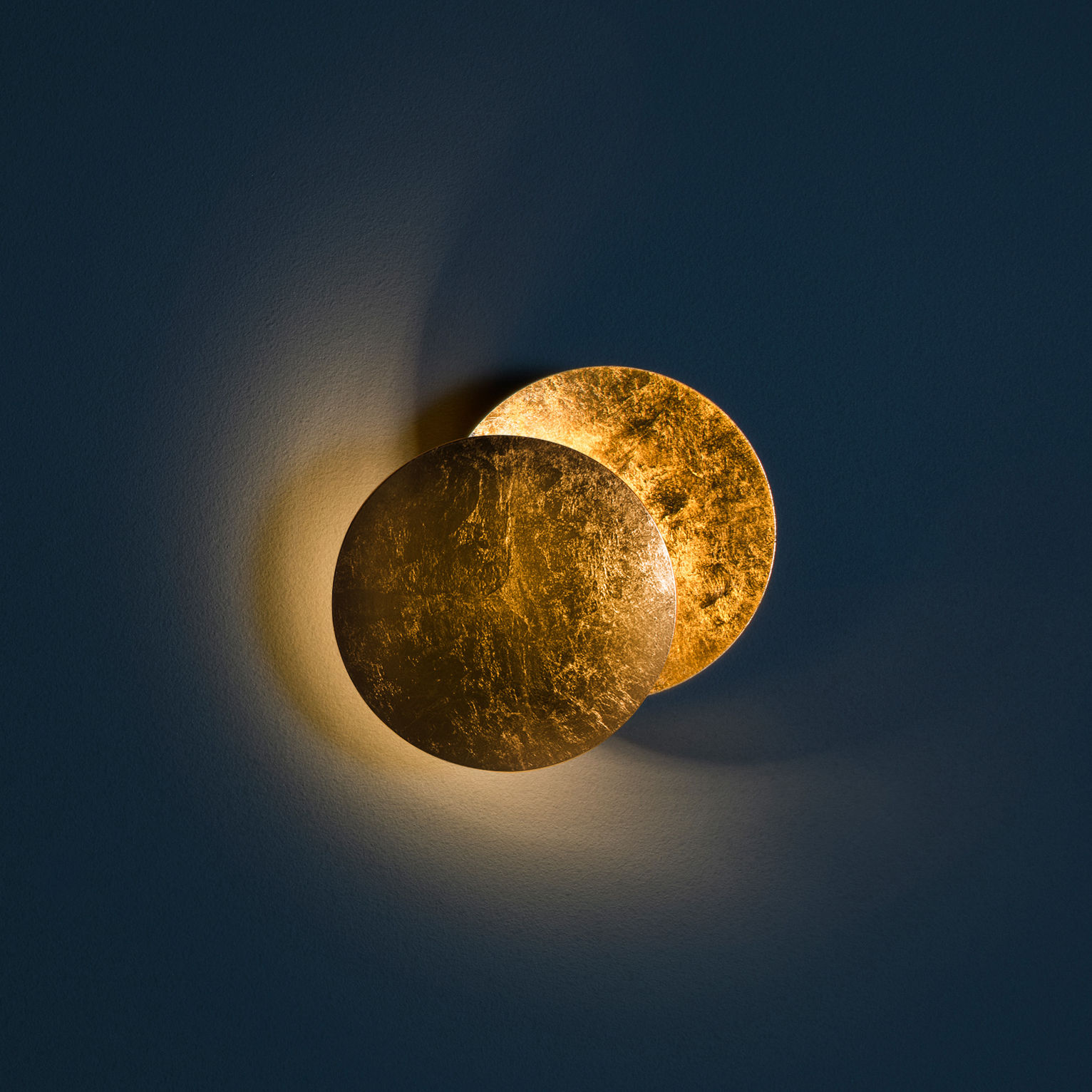 Catellani & Smith Applique Lederam W Wall light Gold/Metal Made In