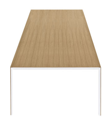 Kristalia Thin K Extending Table White Natural Wood Made In