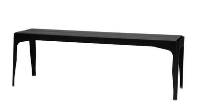 Arredamento - Panchine - Panchina Y - acciaio laccato - L 140 cm di Tolix - Nero - Acciaio riciclato laccato