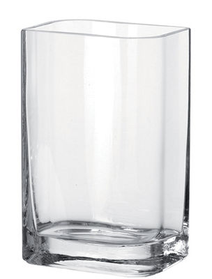 Déco - Vases - Vase Lucca / 15 x 10 x H 25 cm - Leonardo - Transparent /15x10 x H 25 cm - Verre