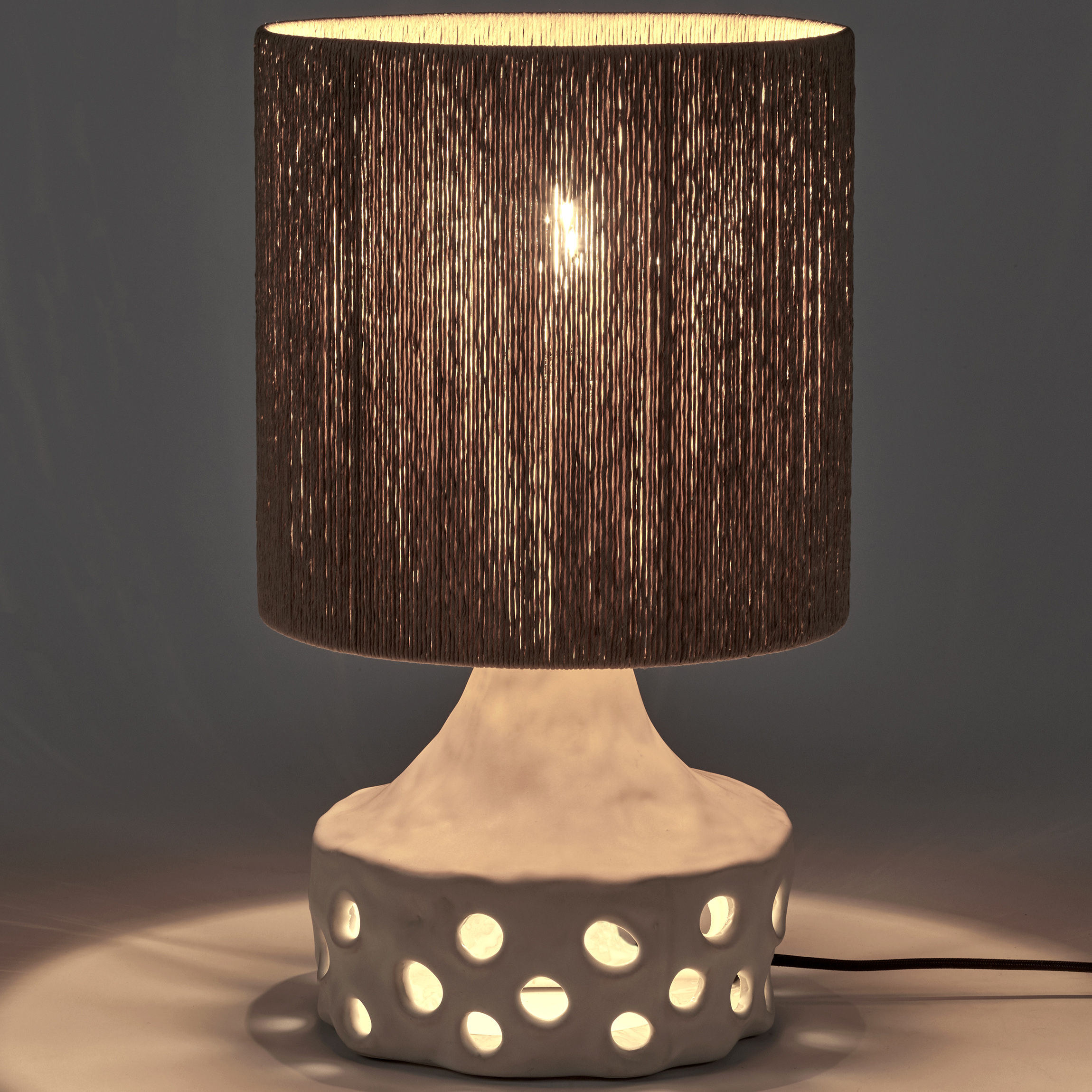 Lampe de table Oya 01 Serax - marron