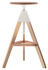 Tom Adjustable bar stool - Pivoting - Wood & plastic by Magis