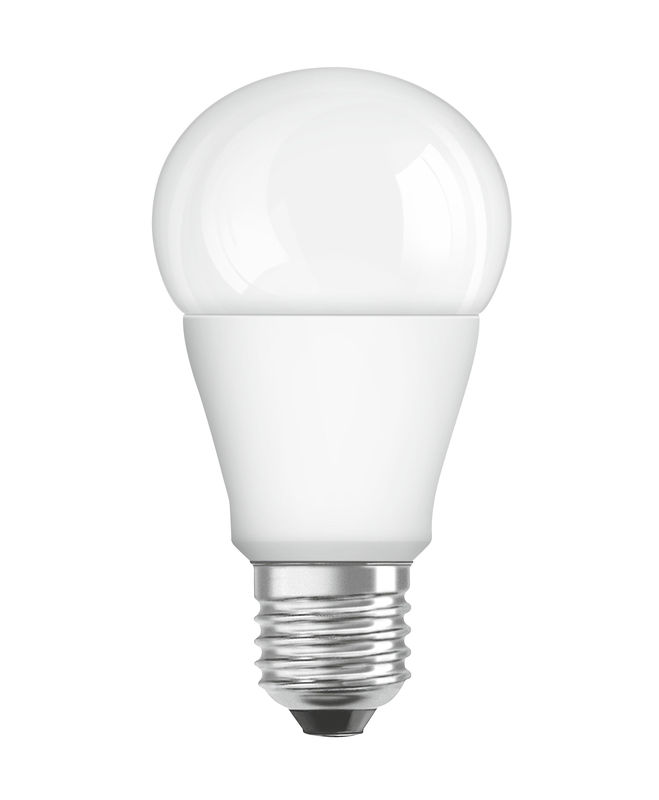 Luminaire - Ampoules et accessoires - Ampoule LED E27 avec radiateur  verre blanc / Standard dépolie - 11W=75W (2700K, blanc chaud) - Osram - 11W=75W - Verre
