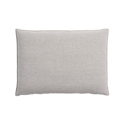 Interni - Cuscini  - Cuscino per schienale - supplementare / Per divano In Situ - 65 x 45 di Muuto - Grigio chiaro - Espanso, Tessuto Kvadrat