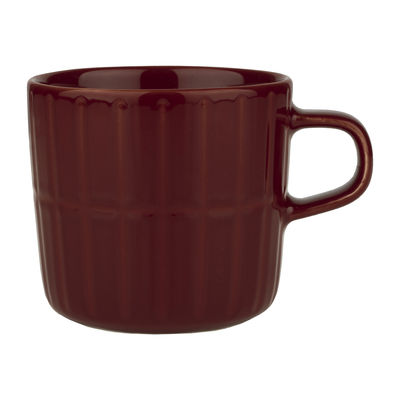 Marimekko - Tasse à café Tasses & mugs en Céramique, Grès - Couleur Rouge - 12.16 x 12.16 x 7 cm - D