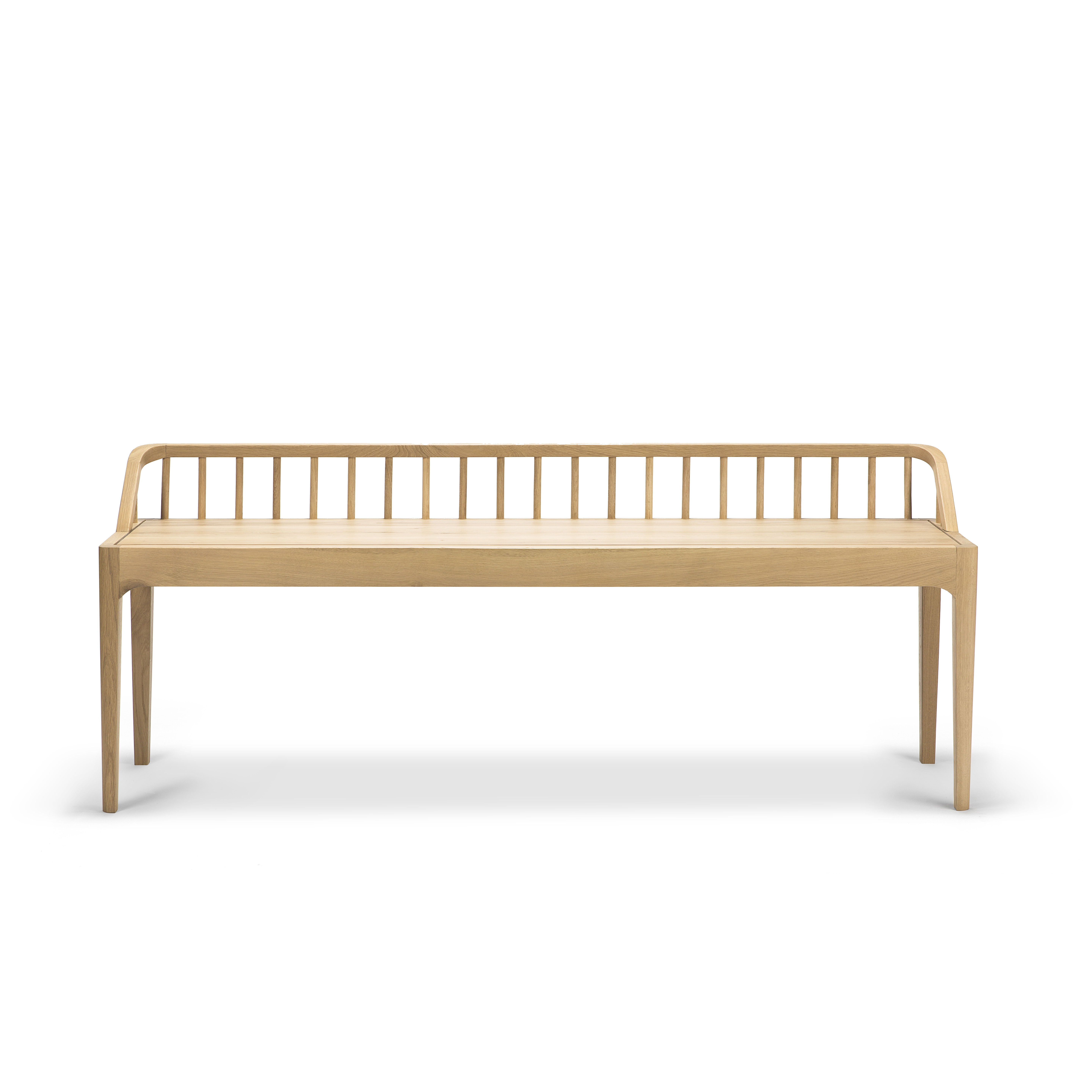 Wood store spindle bench