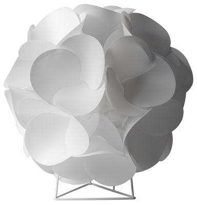 Lampe de table Radiolaire / Ø 50 cm - Réédition 1968 - Designheure blanc en matière plastique