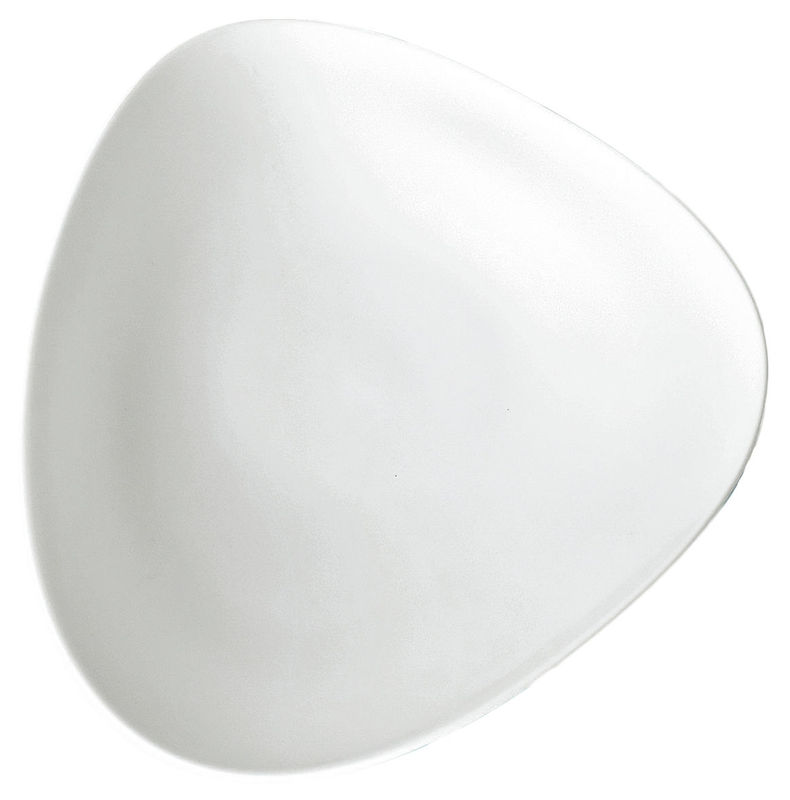 Tableware - Plates - Colombina Plate ceramic white - Alessi - White - China