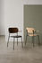 Poltrona impilabile Co Chair - / legno & metallo di Menu