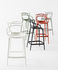 Masters Bar chair - H 65 cm - Metallized by Kartell