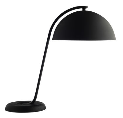 Illuminazione - Lampade da tavolo - Lampada da tavolo Cloche di Hay - Nero - Alluminio, Ghisa
