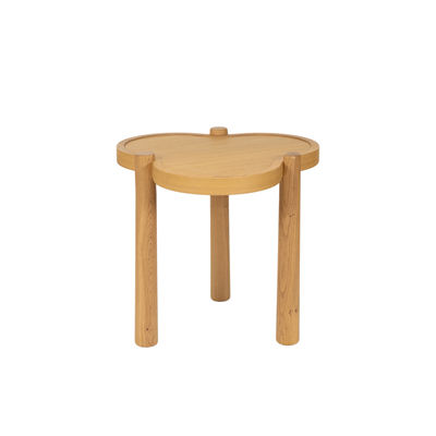 Arredamento - Tavolini  - Tavolino d'appoggio Agapé - / Large - Ø 52 x H 50 cm di Maison Sarah Lavoine - Ø 52 / Rovere - Impiallacciatura rovere, Rovere massello