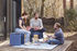 Concrete Seat Stool - / Side table - Polyethylene by Fatboy