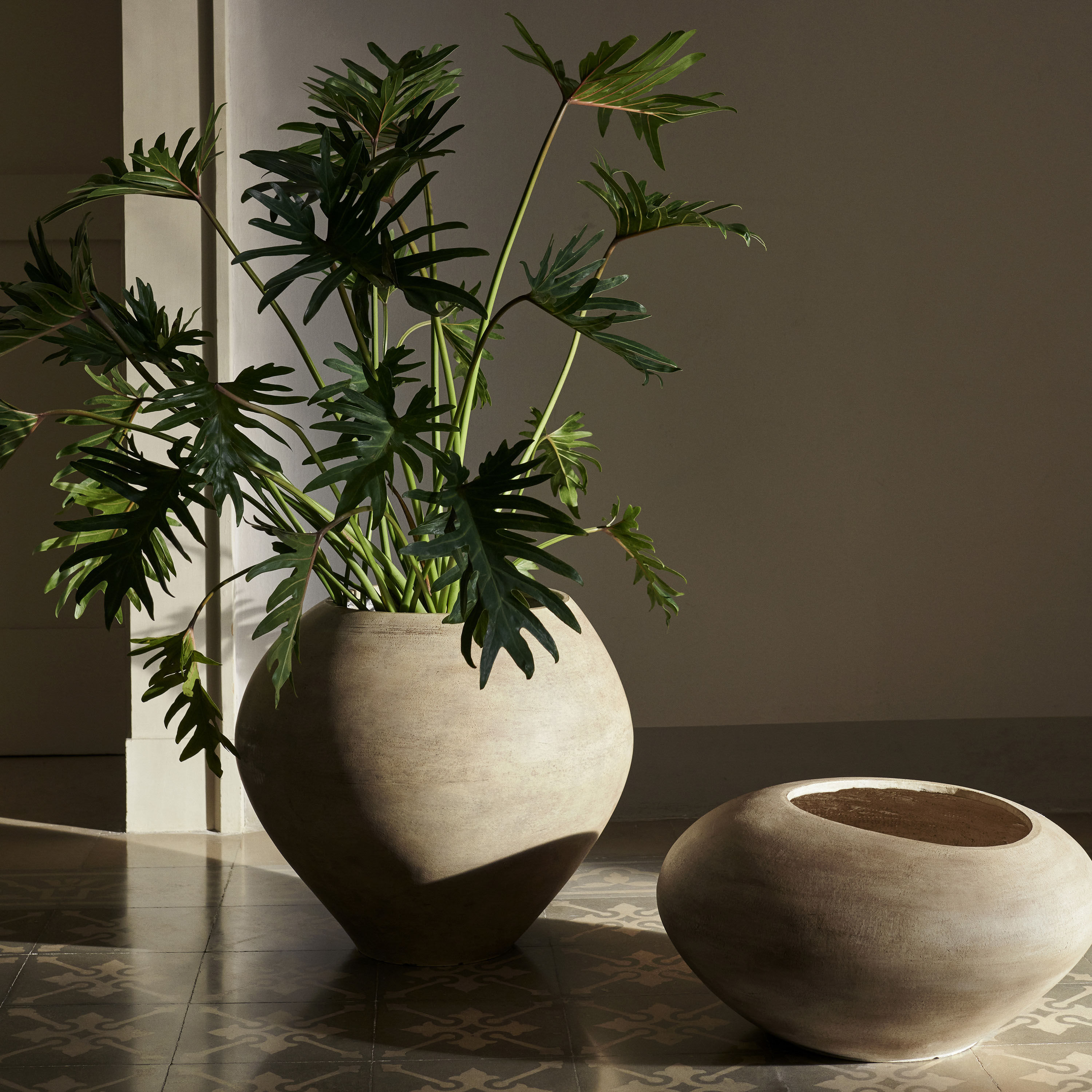 Vaso per fiori Dodu Tall di Ferm Living - marrone