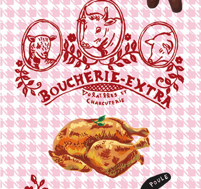 Interni - Sticker - Carta da parati Boucherie extra - /Striscia singola di Domestic - Multicolore - Boucherie extra - Tessuto non tessuto