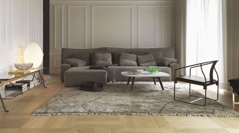 Driade Wow Sofa Corner sofa - Brown/Grey | Made In Design UK