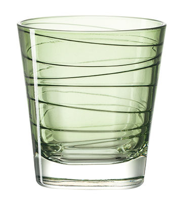 Tableware - Wine Glasses & Glassware - Vario Whisky glass - H 9 cm by Leonardo - Green - Glass