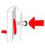 Fermalibri Arrow - magnetico - Set di 2 di Pa Design
