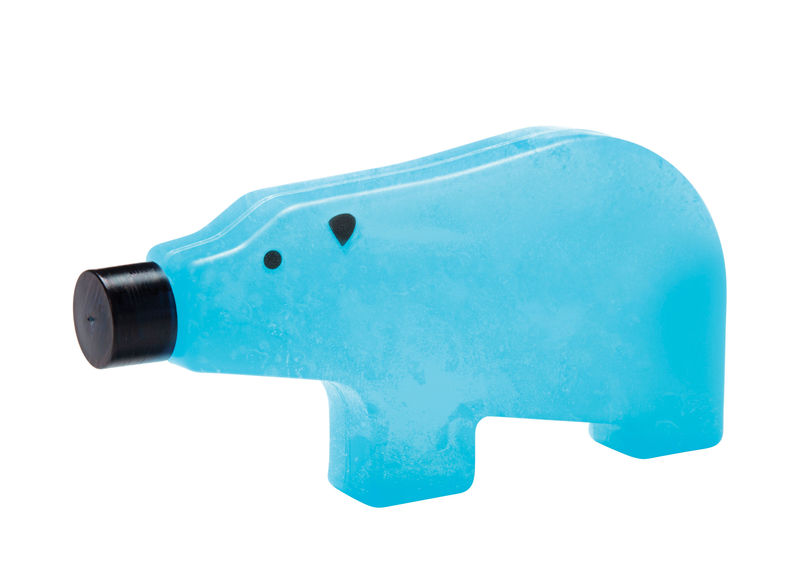 Tableware - Kitchen accessories - Blue bear Ice pack plastic material blue / Large - L 18 cm - Pa Design - Large / Blue - Alimentary plastic