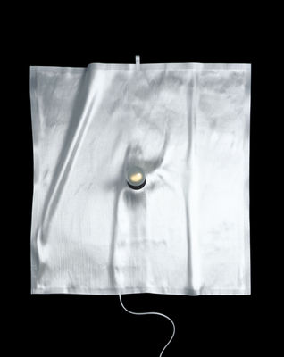 Lighting - Wall Lights - Delight Wall light by Ingo Maurer - White - Textile