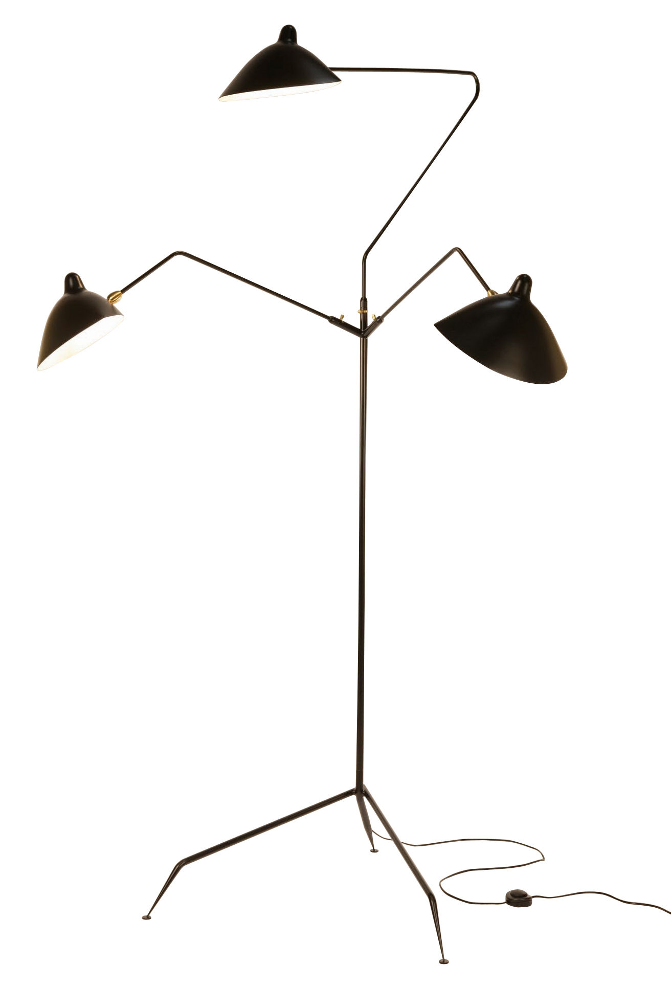 LAMPADAIRE 1 LUMIERE /Serge Mouille｜フロアランプ｜IDEE SHOP