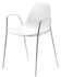 Mammamia Stackable armchair - Metal shell & legs by Opinion Ciatti