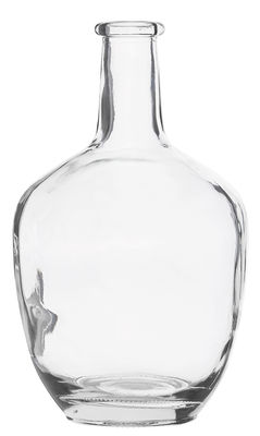 Interni - Vasi - Vaso per un solo fiore Bottle / Ø 14 x H 25,5 cm - House Doctor - Trasparentee - Vetro