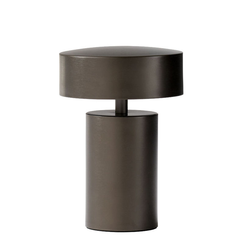Product selections - Shade of Brave Ground - Column Wireless rechargeable lamp metal brown / LED - Metal - Audo Copenhagen - Bronze - Aluminium