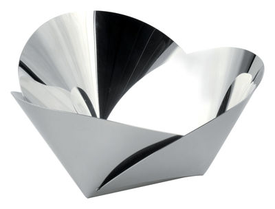 Tableware - Fruit Bowls & Centrepieces - Harmonic Basket by Alessi - Mirror polished - Stainless steel