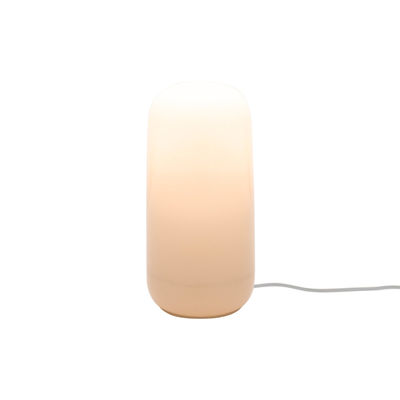 Image of Lampada da tavolo Gople Plug - / Plastica - H 26,7 cm di Artemide - Bianco - Materiale plastico