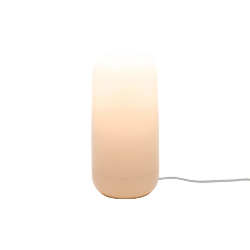 Leuchten - Tischleuchten - Tischleuchte Gople Plug plastikmaterial weiß / Kunststoff - H 26,7 cm - Artemide - Weiß - Plastik