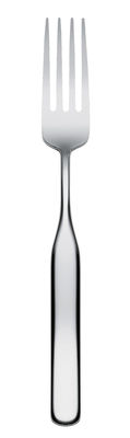 Tableware - Cutlery - Collo-Alto Dessert fork by Alessi - Mirror polished steel - Stainless steel 18/10