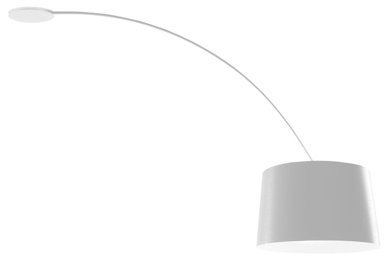 Illuminazione - Lampadari - Plafoniera Twiggy materiale plastico bianco Girevole - Foscarini - Bianco - Fibra di vetro, Materiale composito
