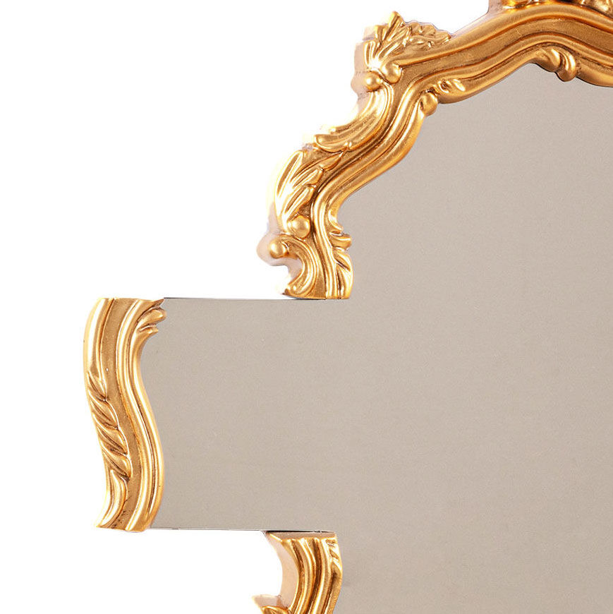 Specchio murale Tetris di Seletti - oro