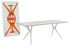 Spoon Foldable table - 161 x 80 cm by Kartell
