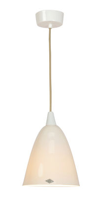 Luminaire - Suspensions - Suspension Hector / H 26 cm x Ø 19 cm - Porcelaine - Original BTC - Blanc - Porcelaine