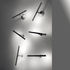 Applique Colibri LED - / Articolato - L 41 cm di Martinelli Luce