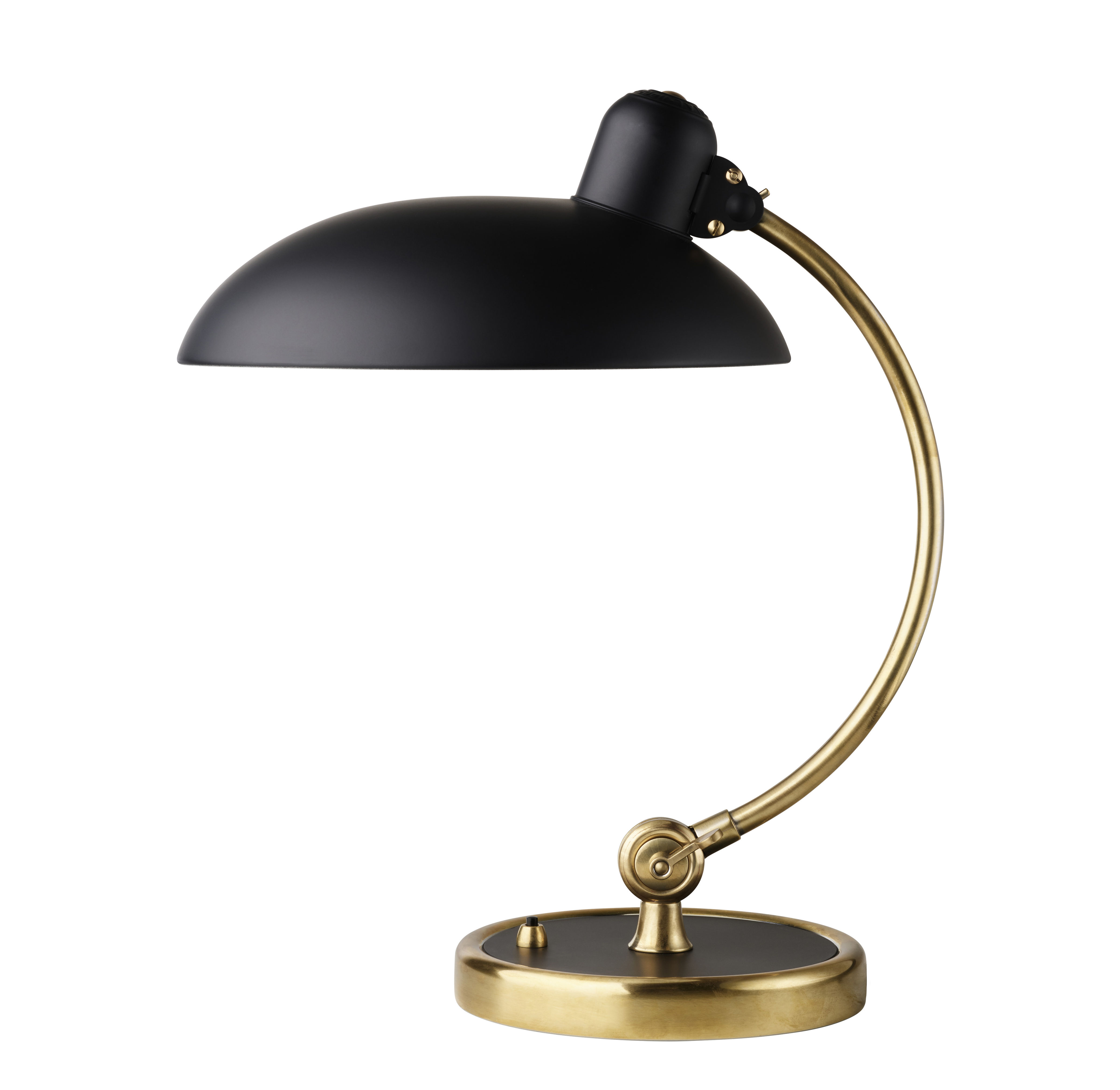 Fritz Hansen Kaiser idell Table lamp - mat black polished