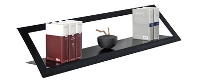 Furniture - Bookcases & Bookshelves - Air Shelf by Zeus - Phosphated black - Phosphated steel